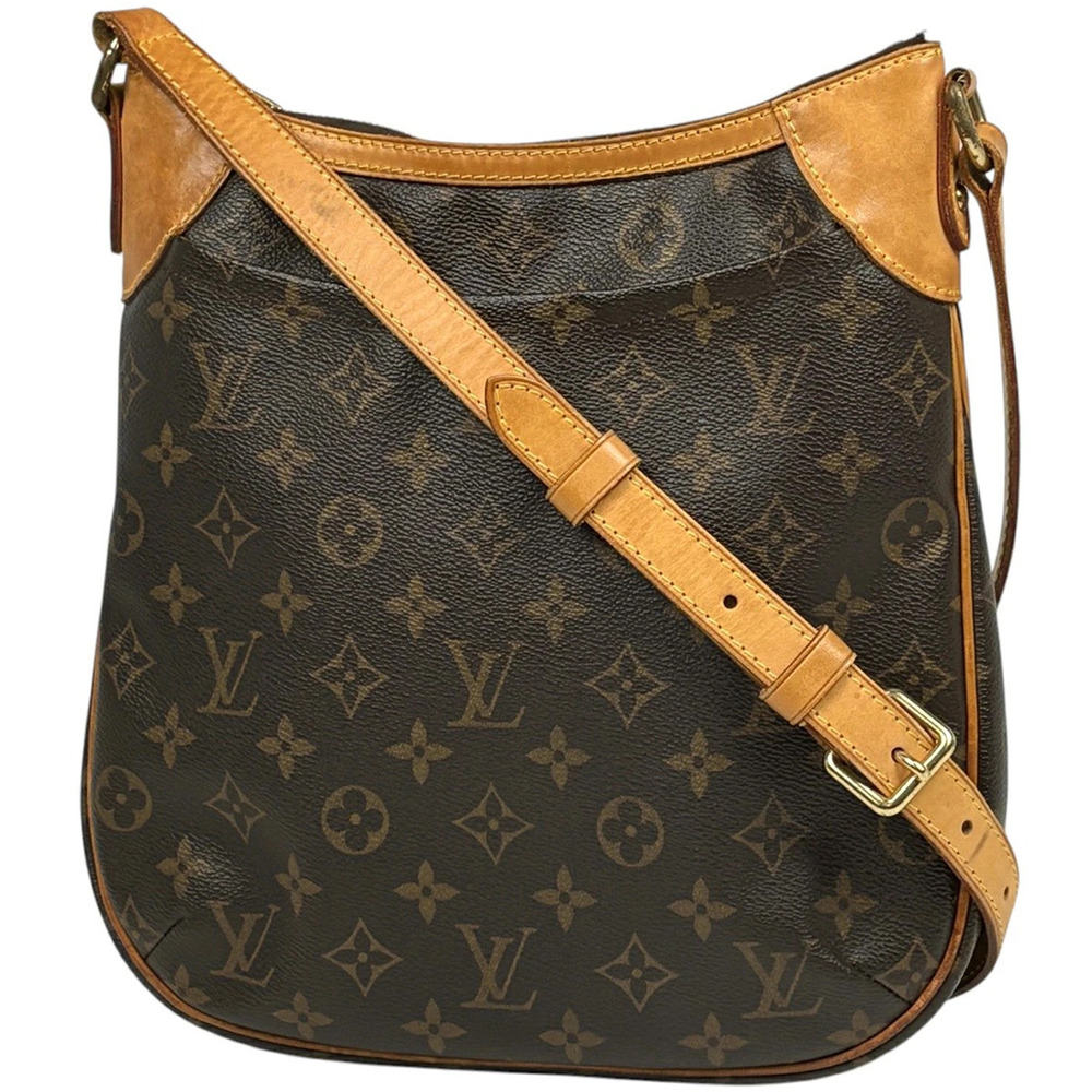 Louis Vuitton Odeon Shoulder Bag Monogram Brown